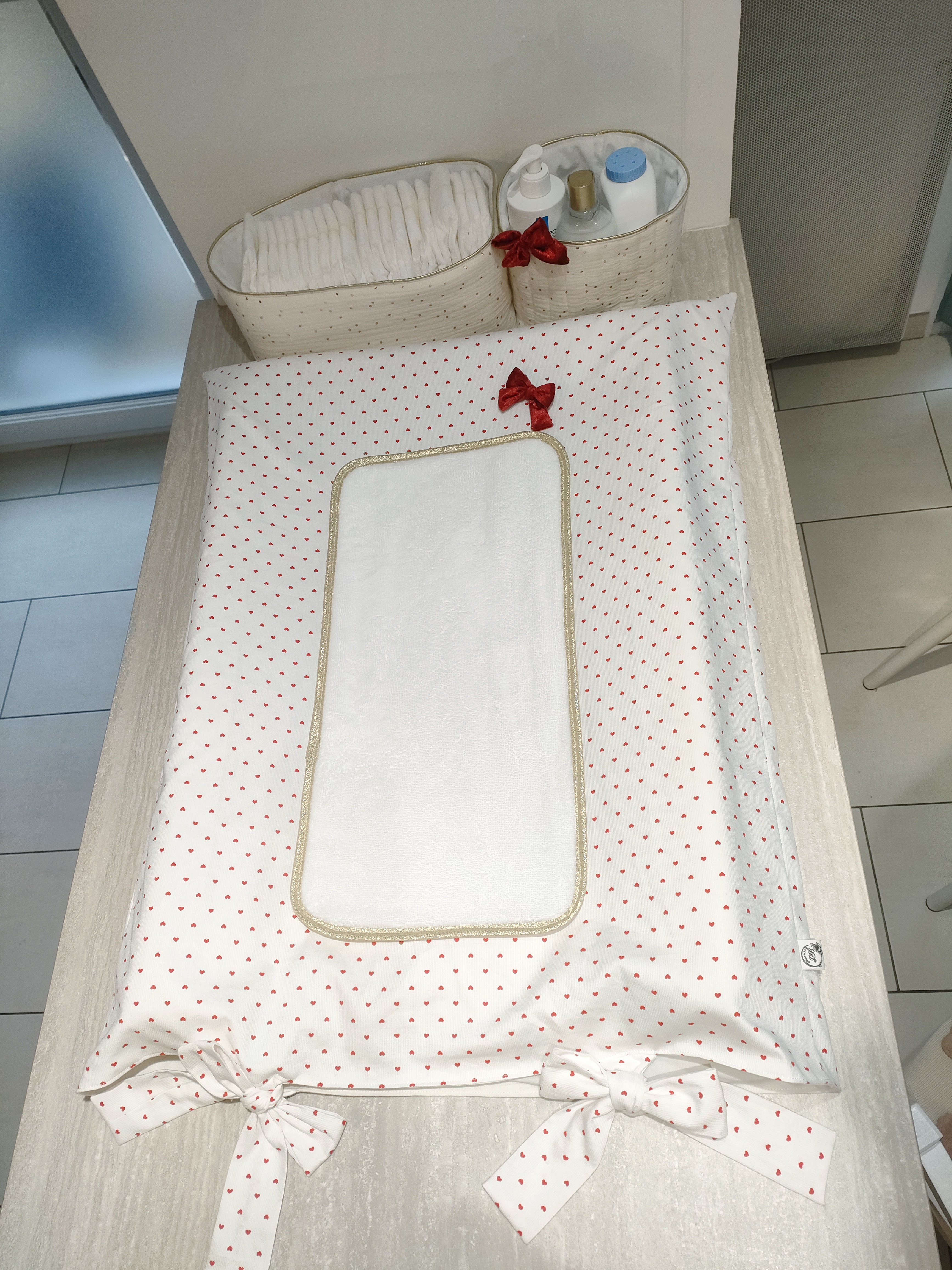 Housse de matelas à langer Kamel