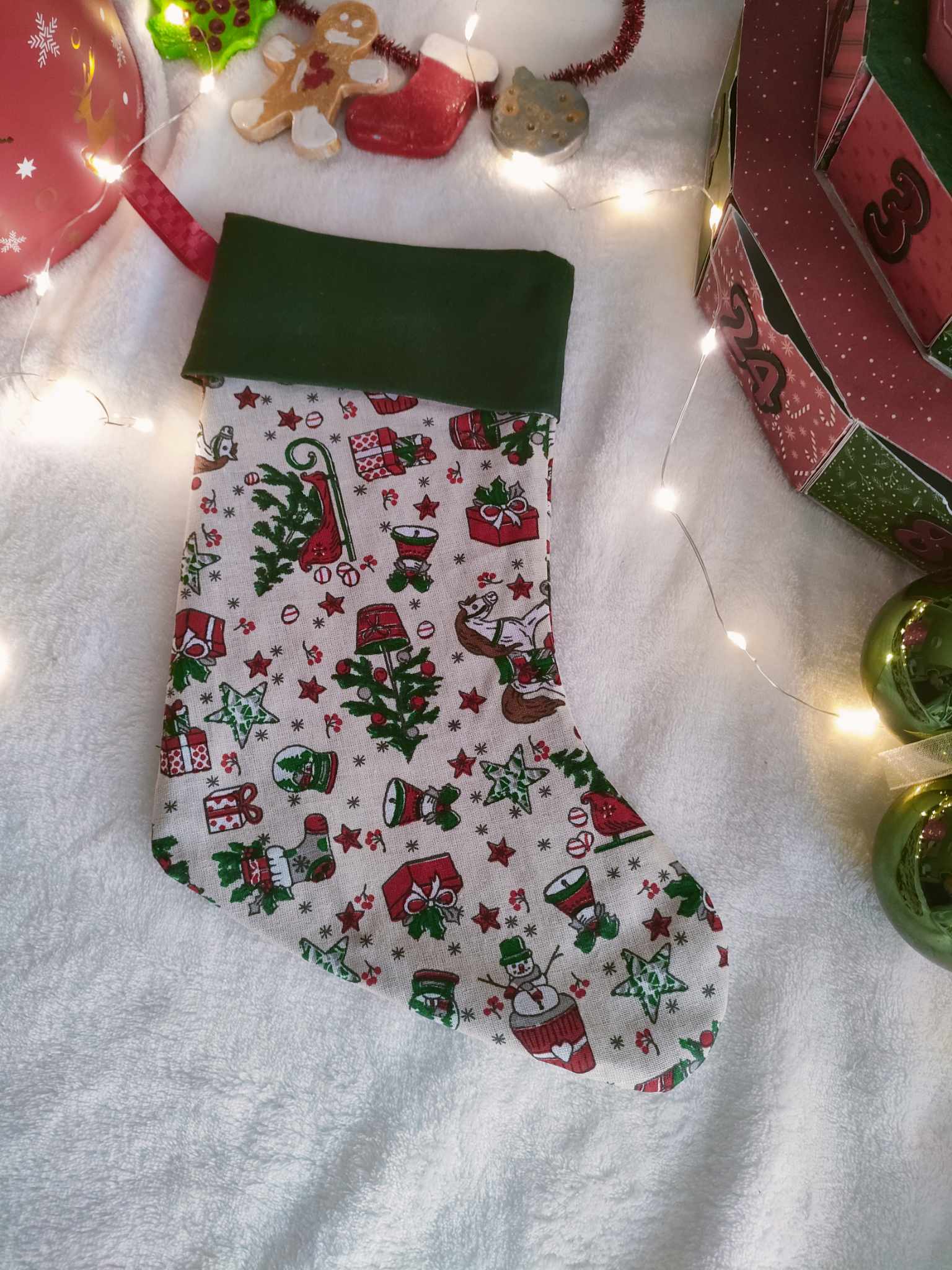 Chaussette de Noël Jouet de Noël