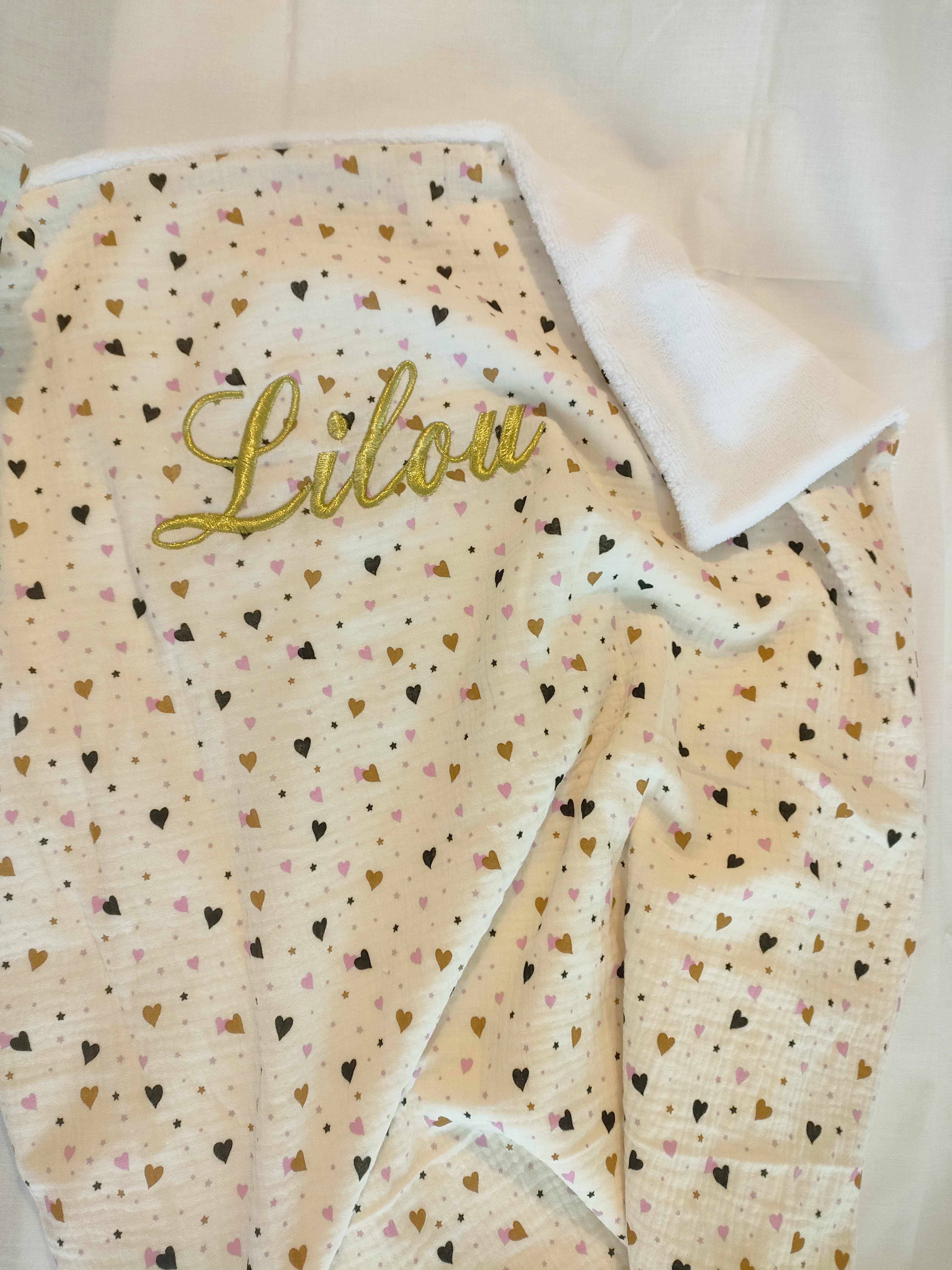 Couverture bébé personnalisé
