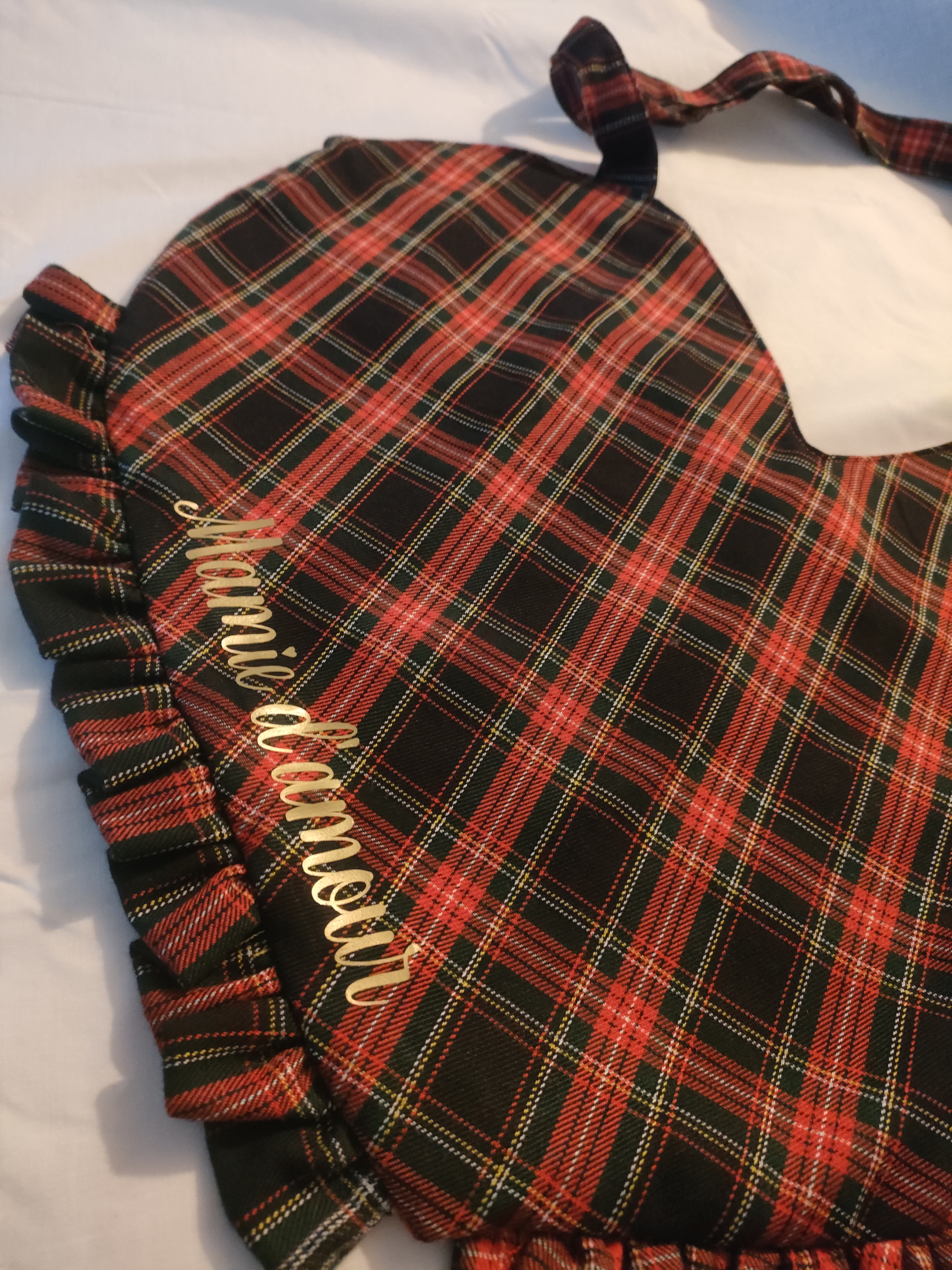 Sac cœur Tartan
