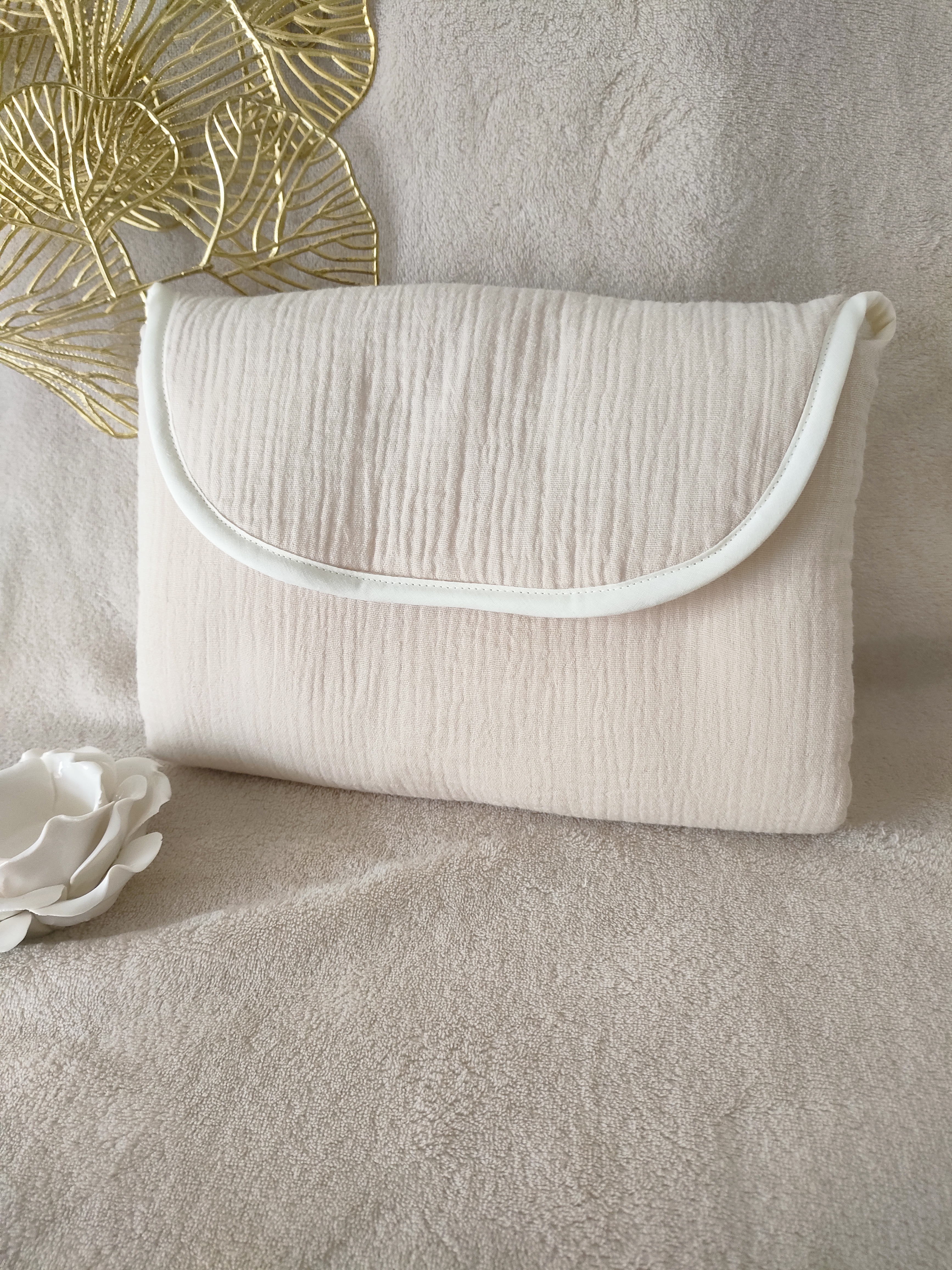 Matelas à langer nomade lin