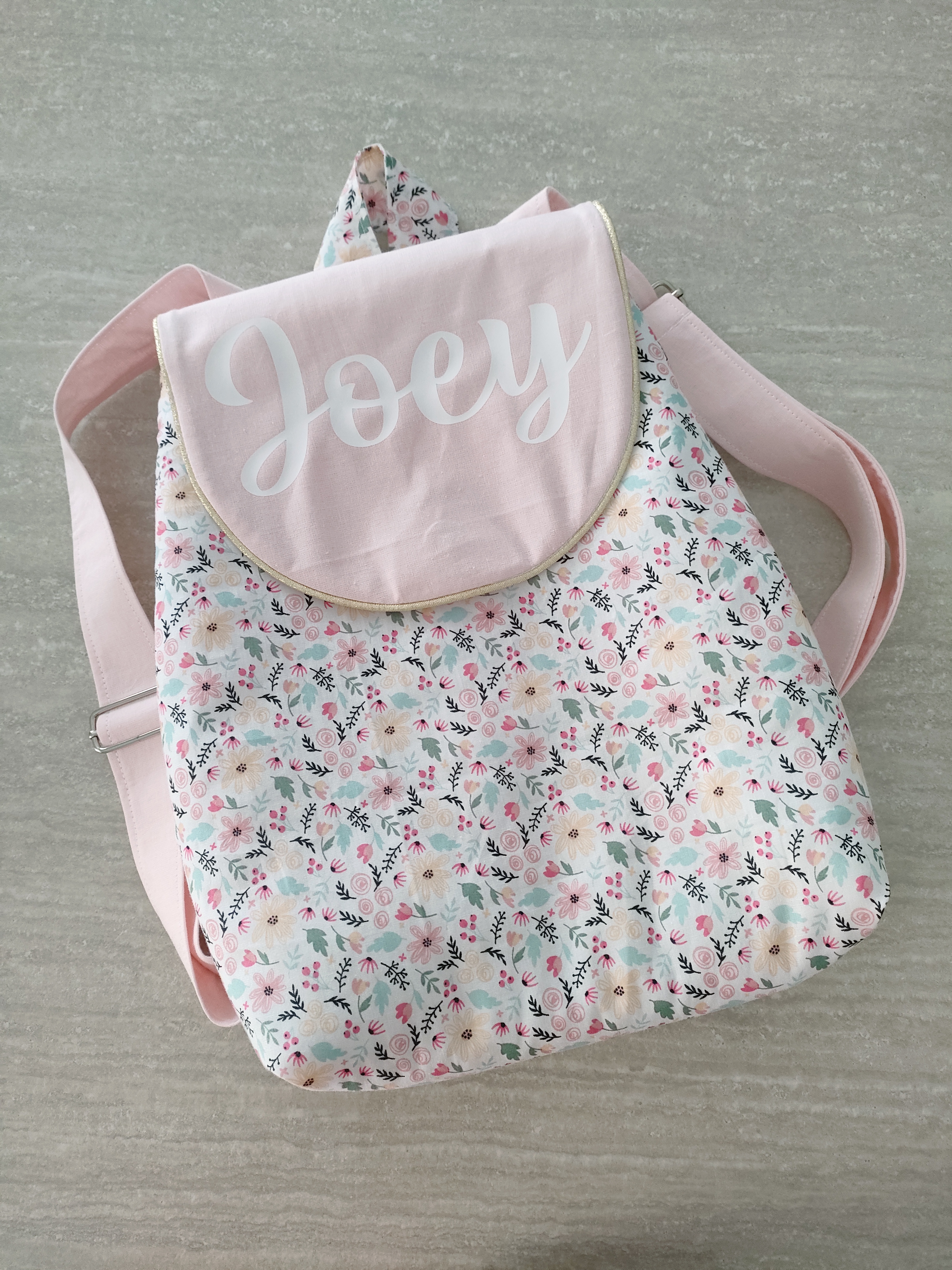 Le sac à dos personnalisable