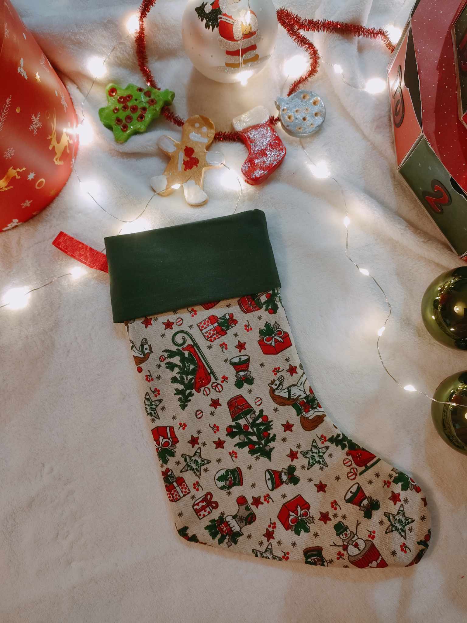Chaussette de Noël Jouet de Noël