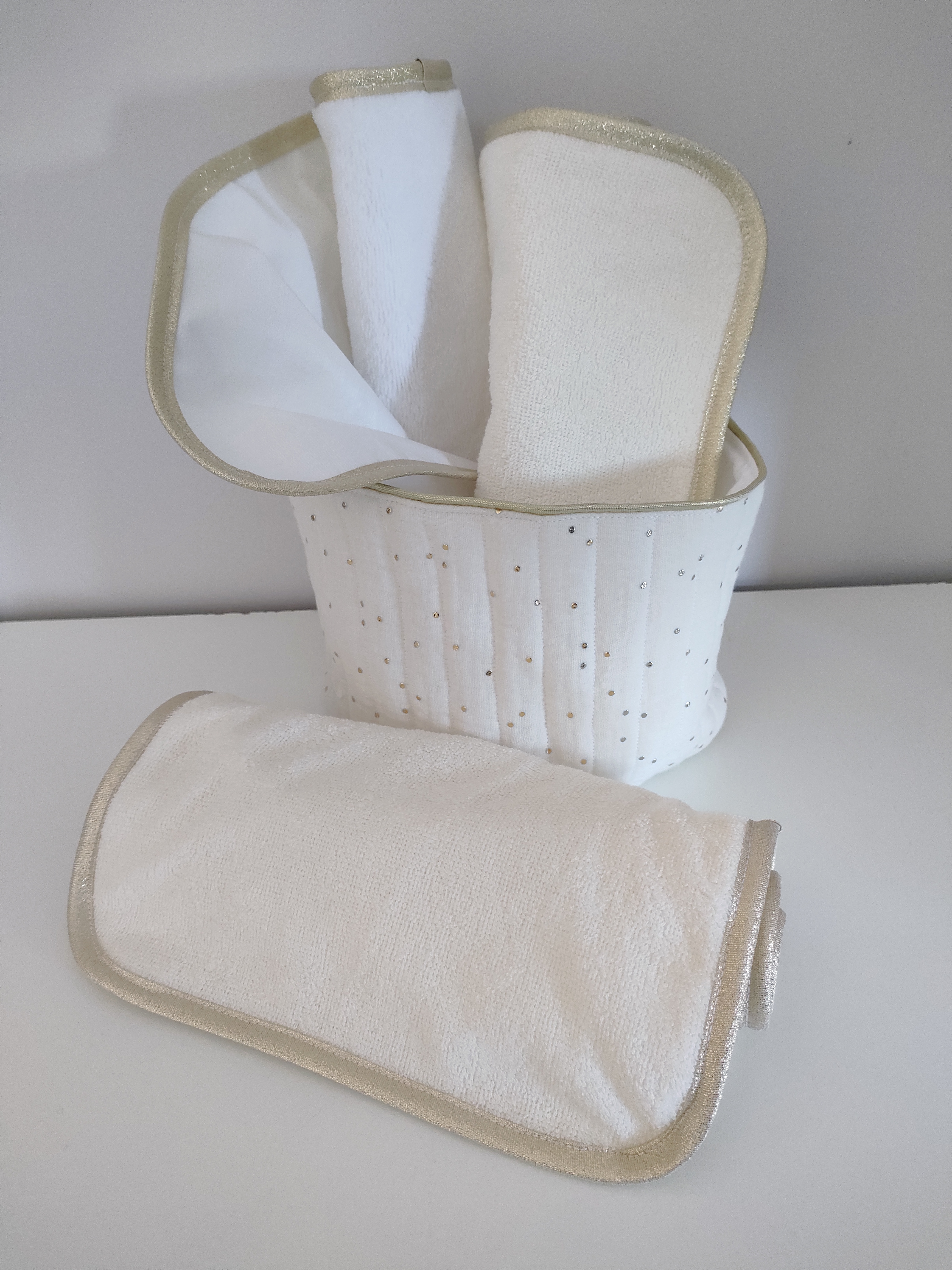 Serviette pour housse de matelas à langer