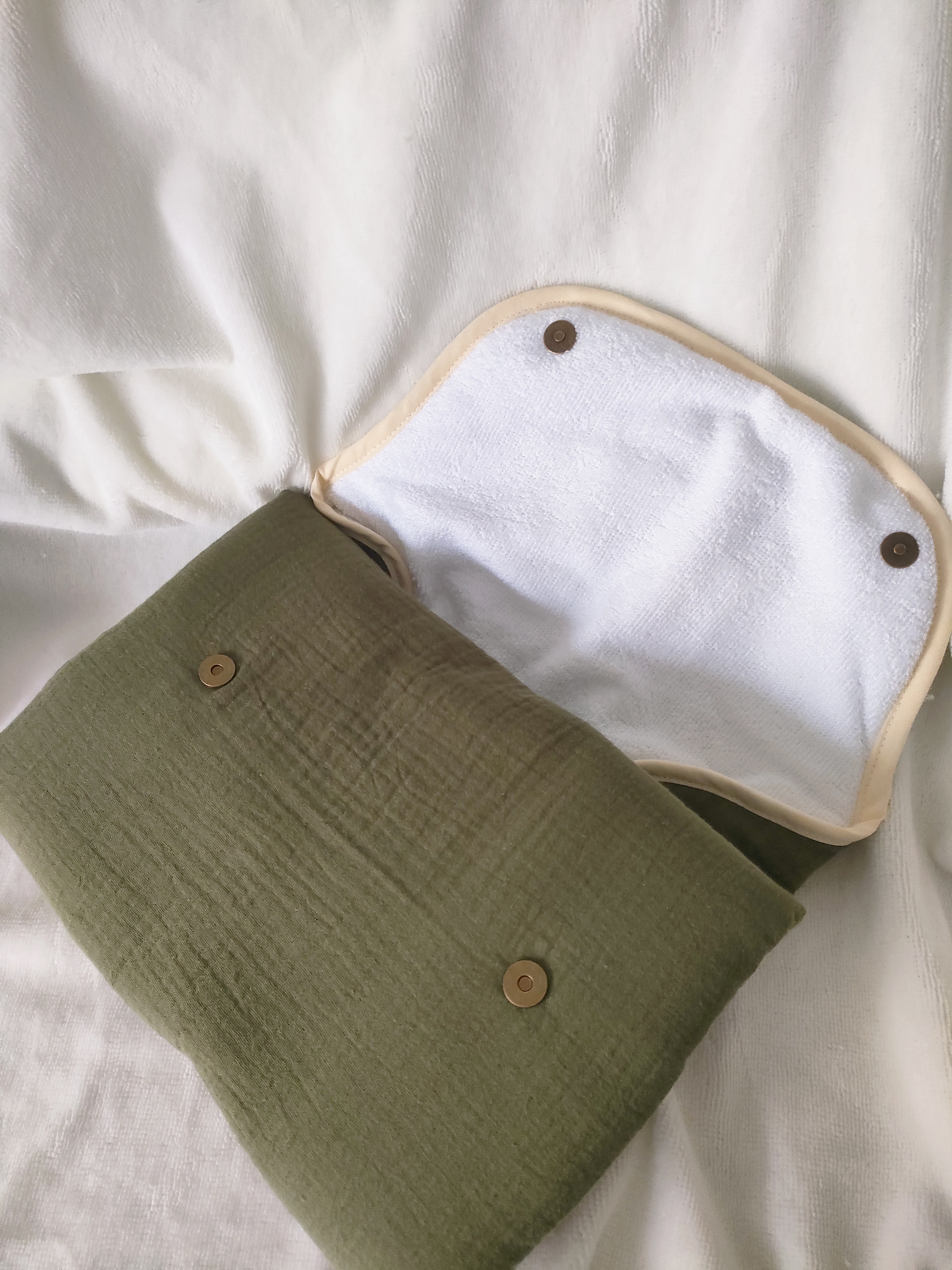 Matelas à langer nomade Kaki