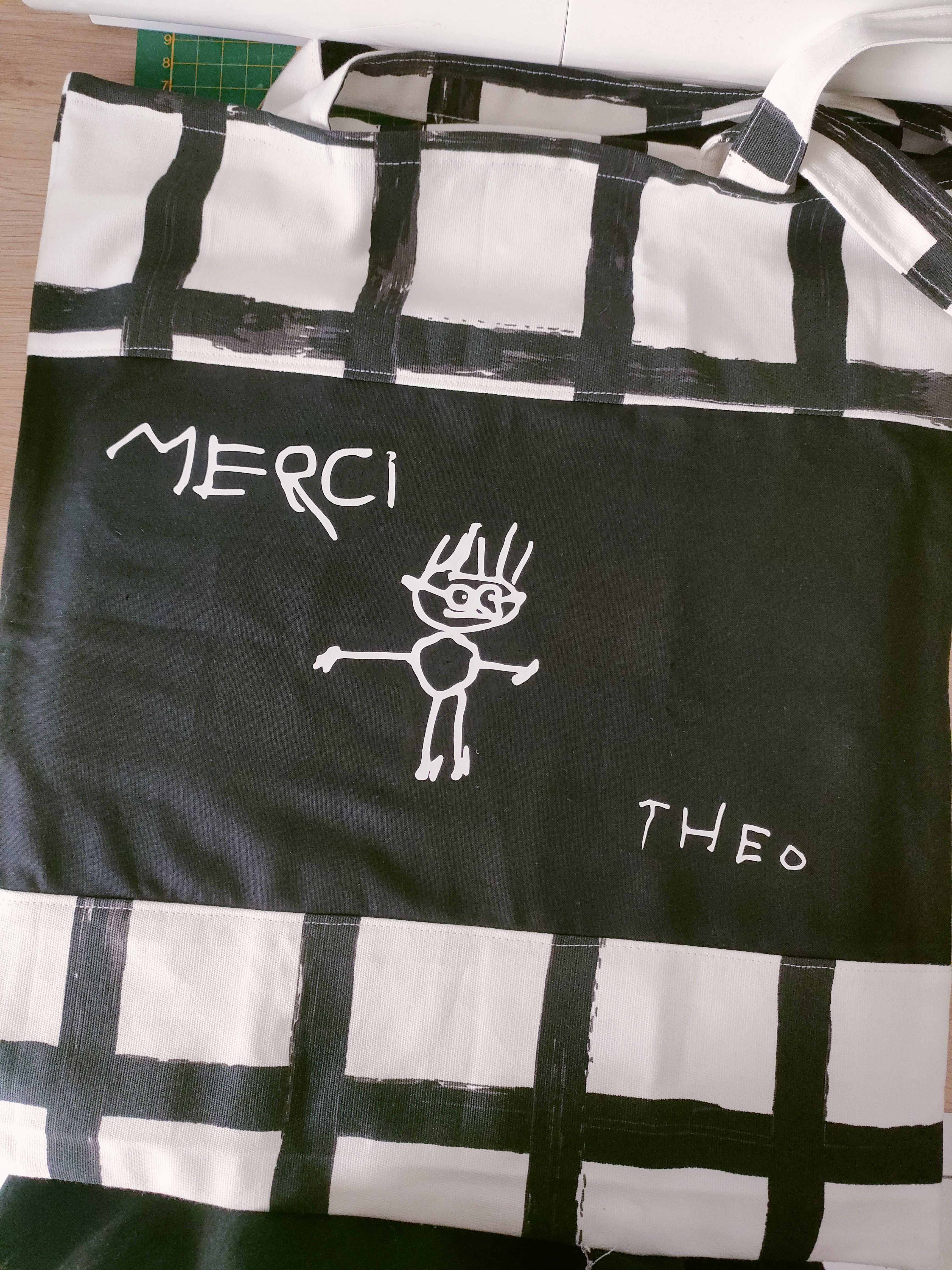 Tote-bag personnalisable Jaune