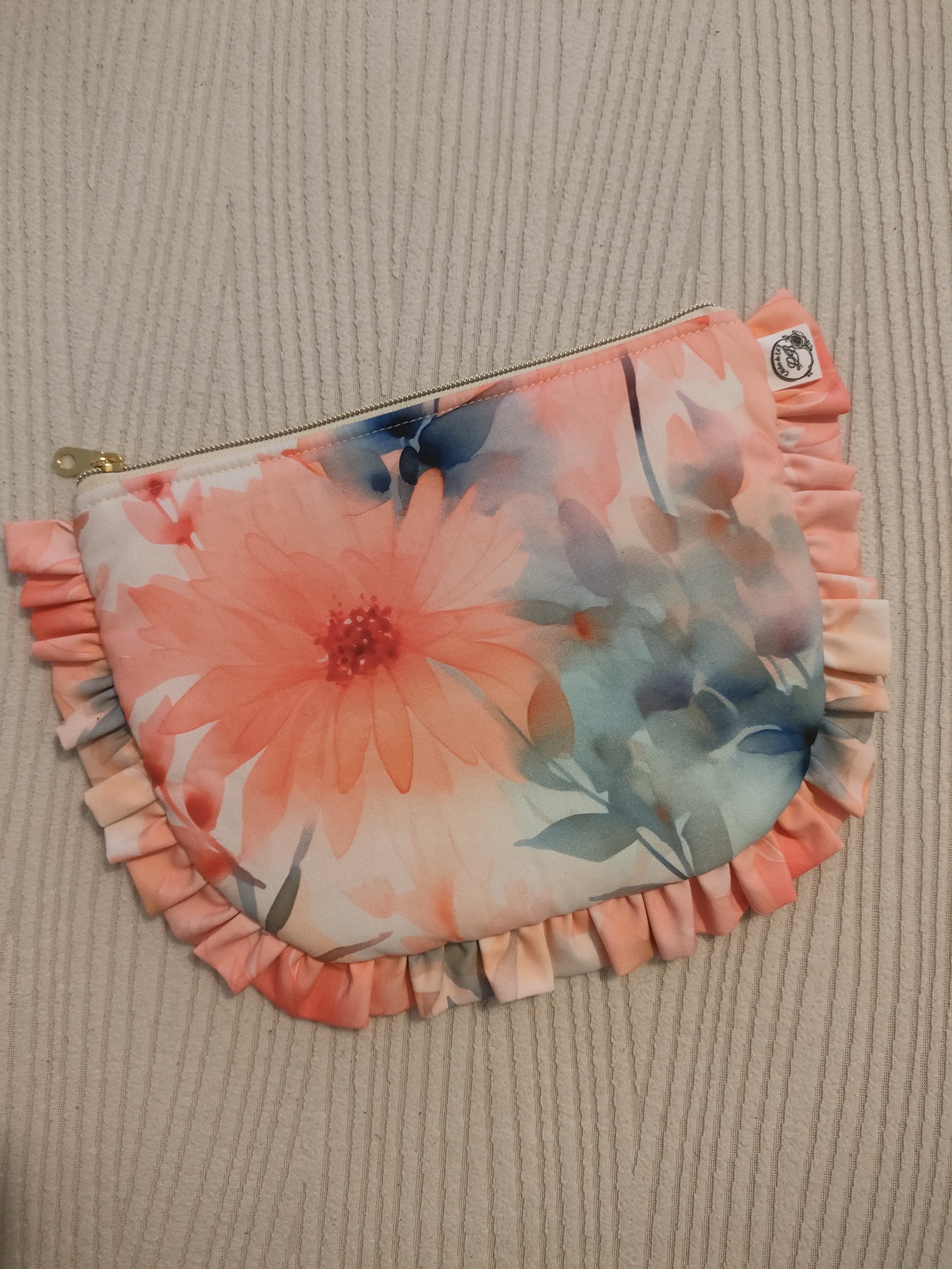 Pochette à volant Fleur