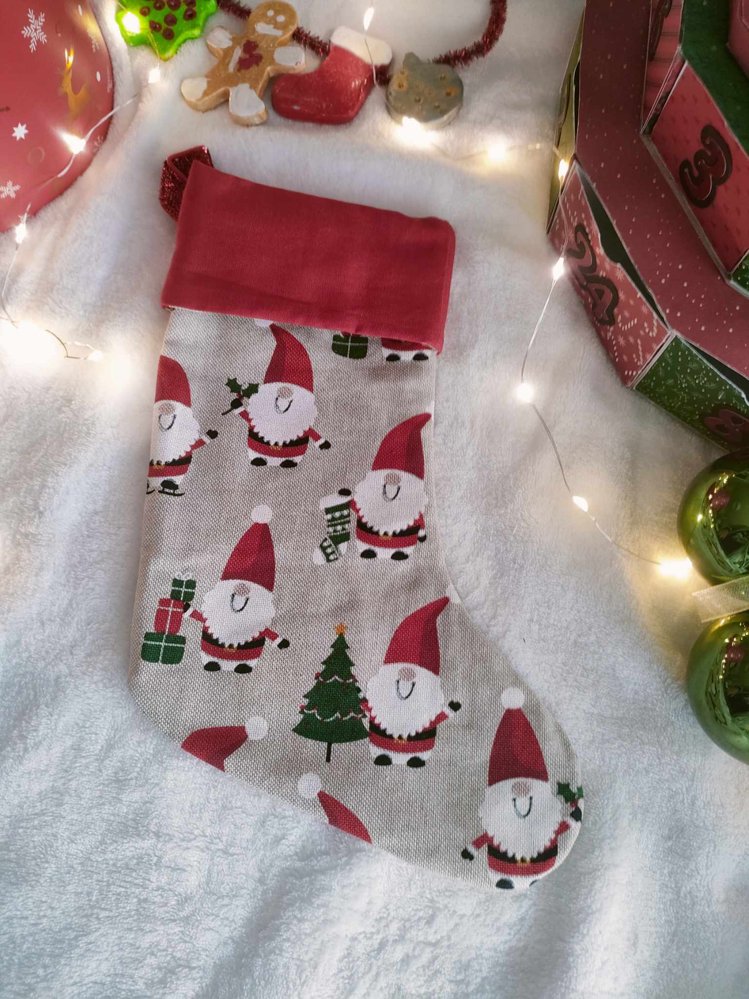 Chaussette de Noël Père Noël