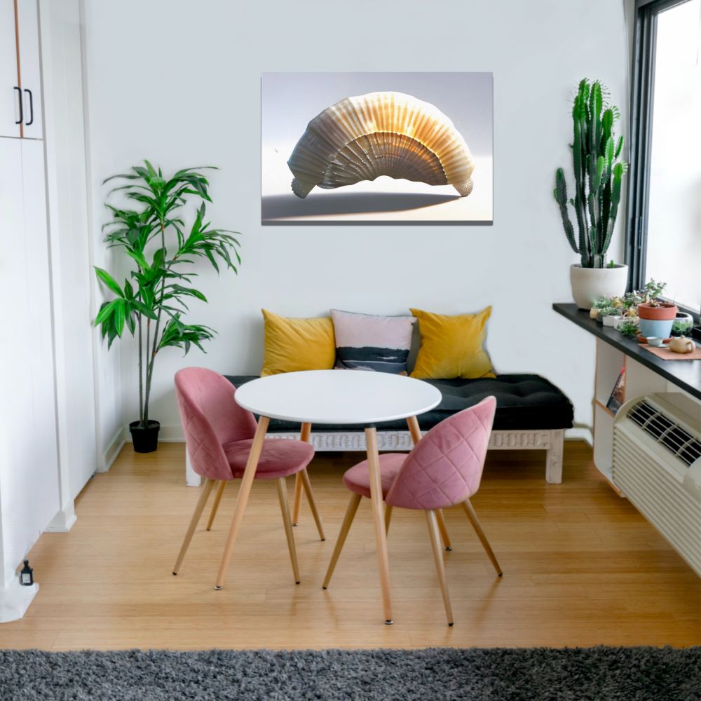 Glowing Seashell Wall Art Coastal Decor