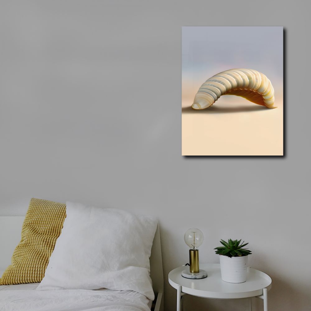 Modern Seashell Art for Coastal Home