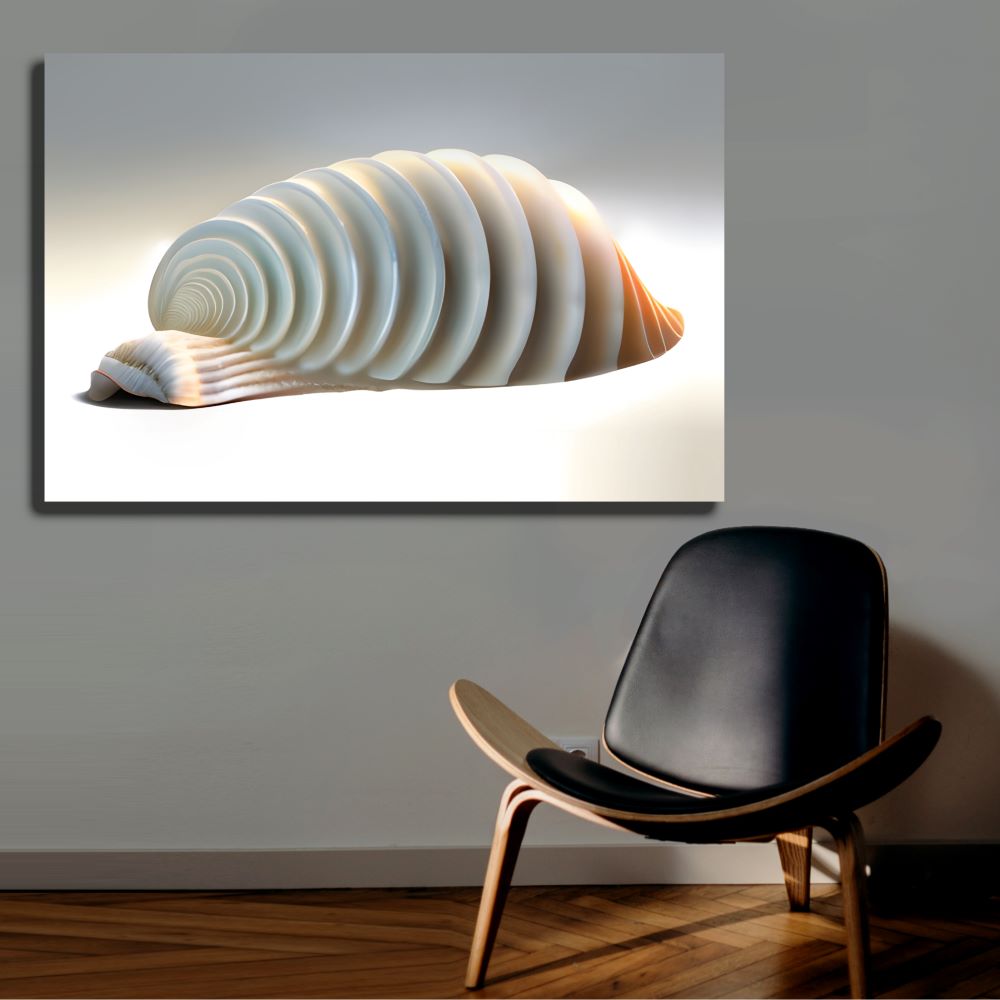 Oceanic Spiral Seashell Home Decor
