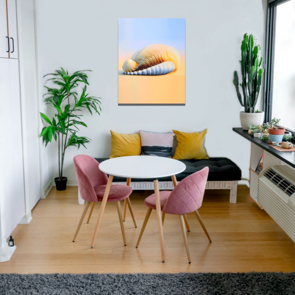 Coastal Calm Seashell Art