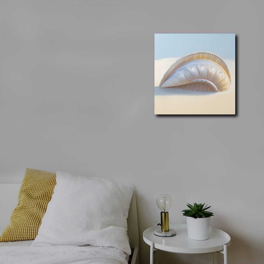Seashell Wall Art Calm Coastal Decor