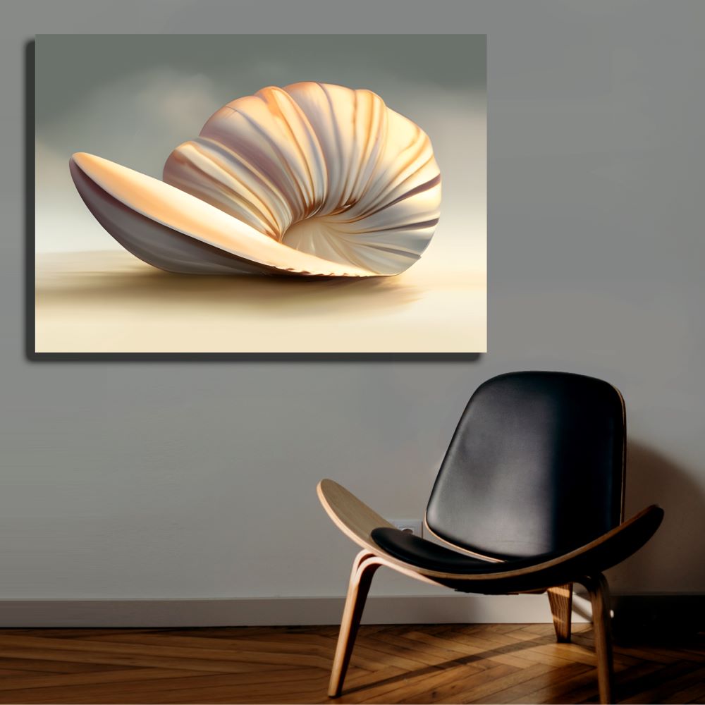Spiral Shell Ocean Home Decor