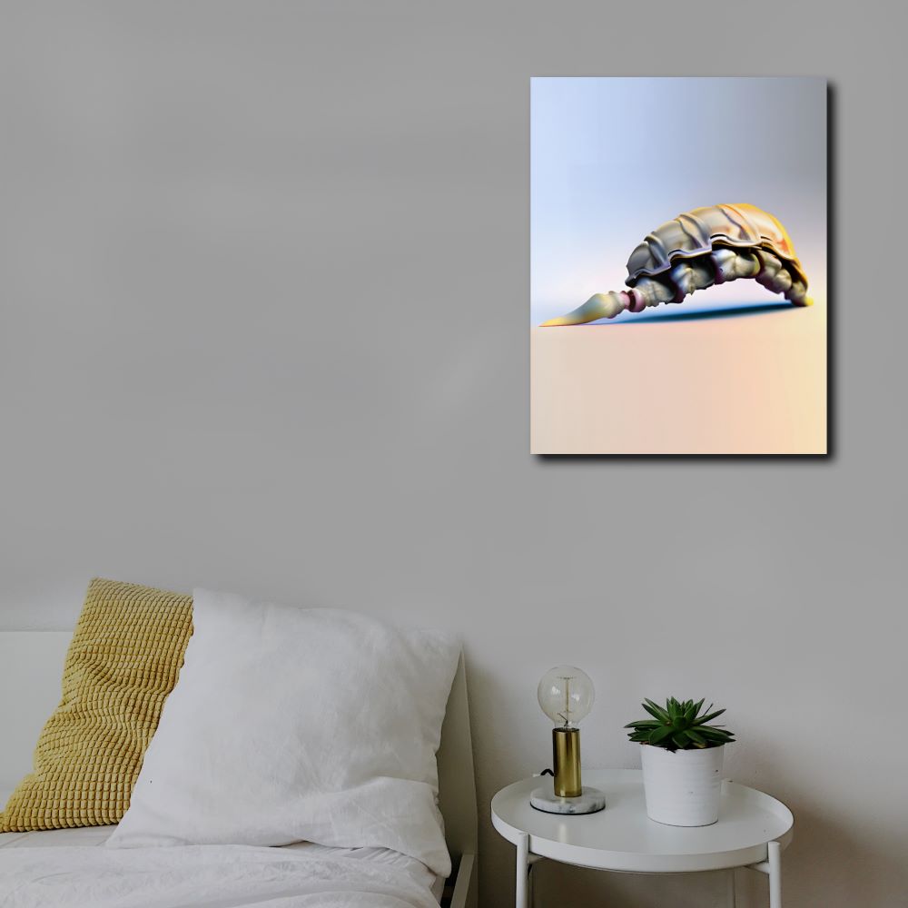 Contemporary Abstract Shell Art Print