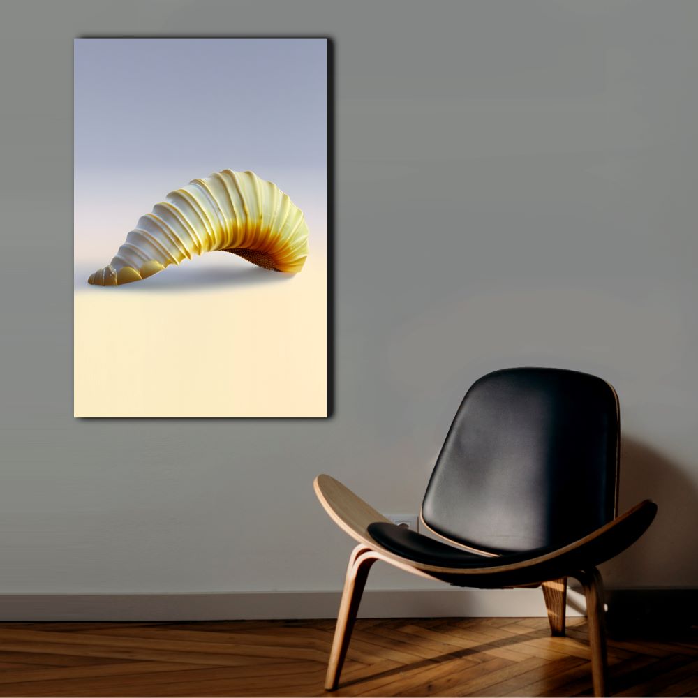 Seashell Spiral Coastal Wall Art Decor