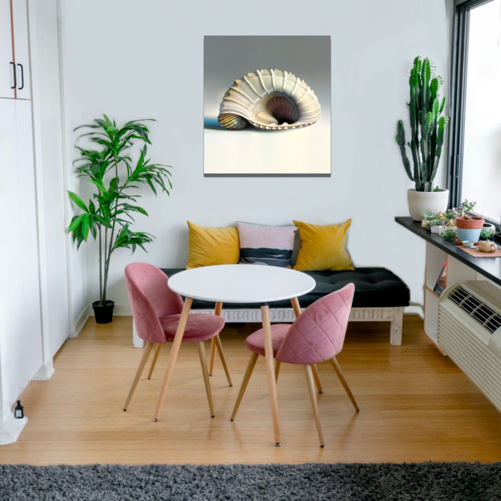 Natural Shell Wall Hanging Canvas Print