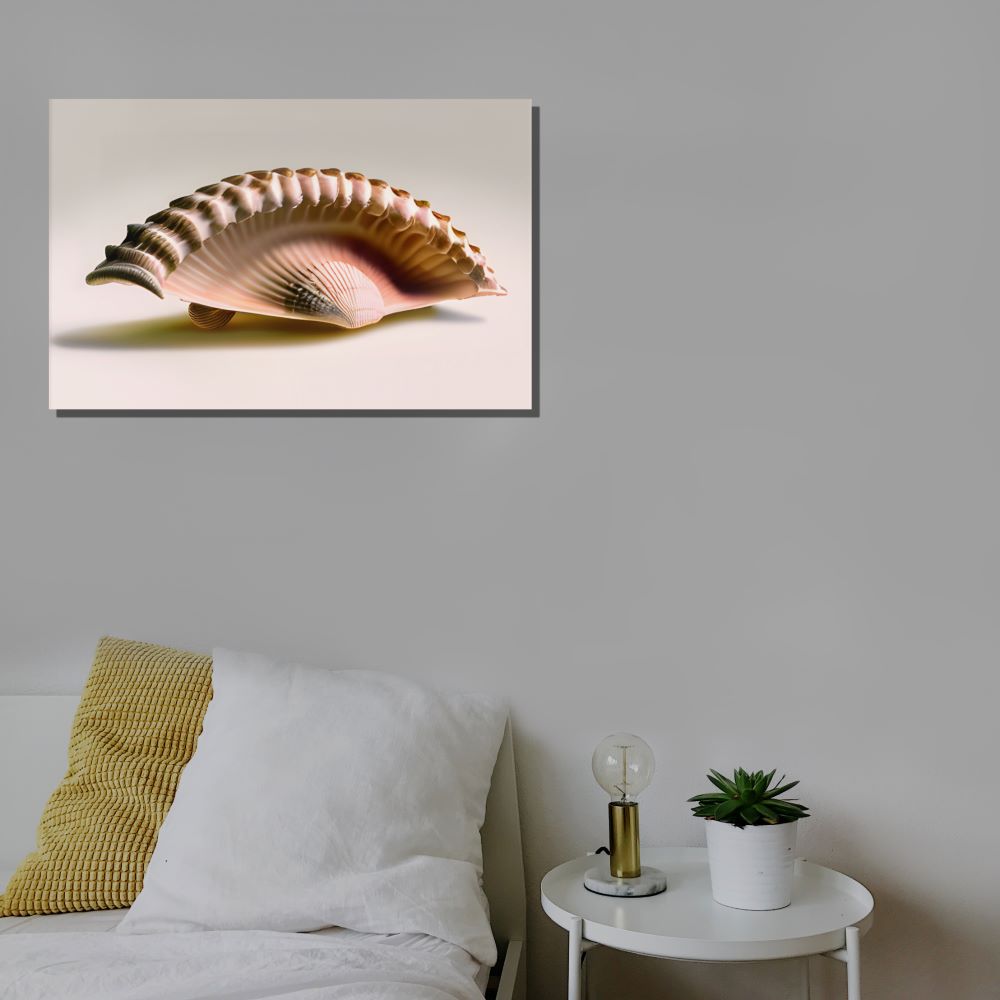 Abstract Seashell Wall Decor for Modern Homes