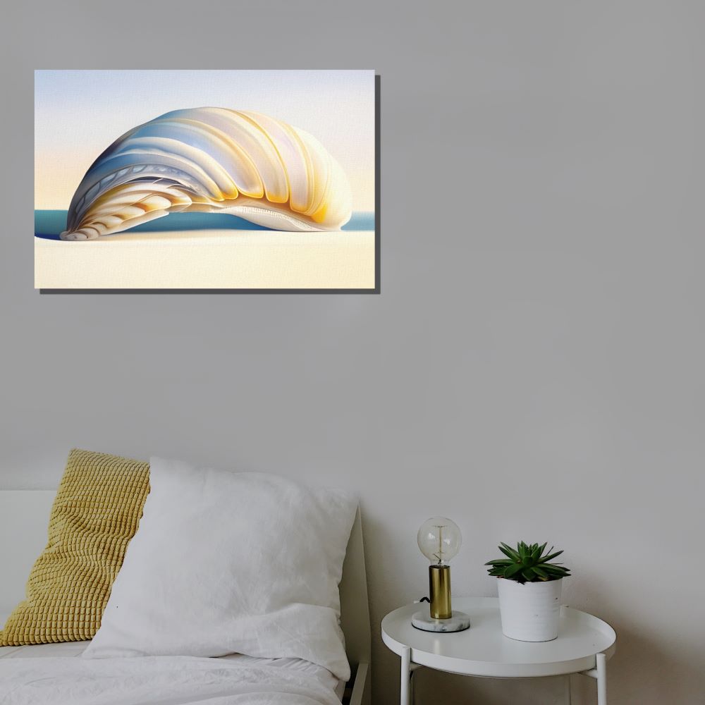 Minimalist Seashell Ocean Decor