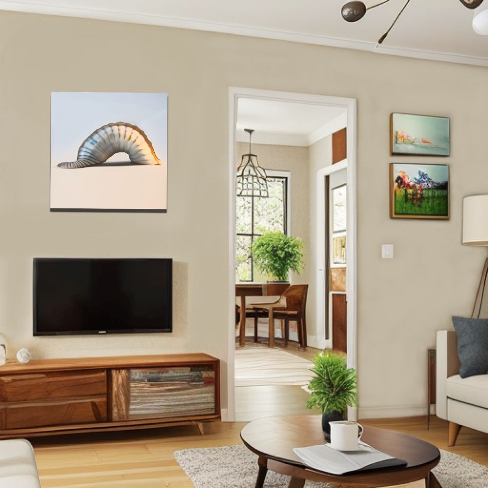 Seashell Sculpture Wall Art