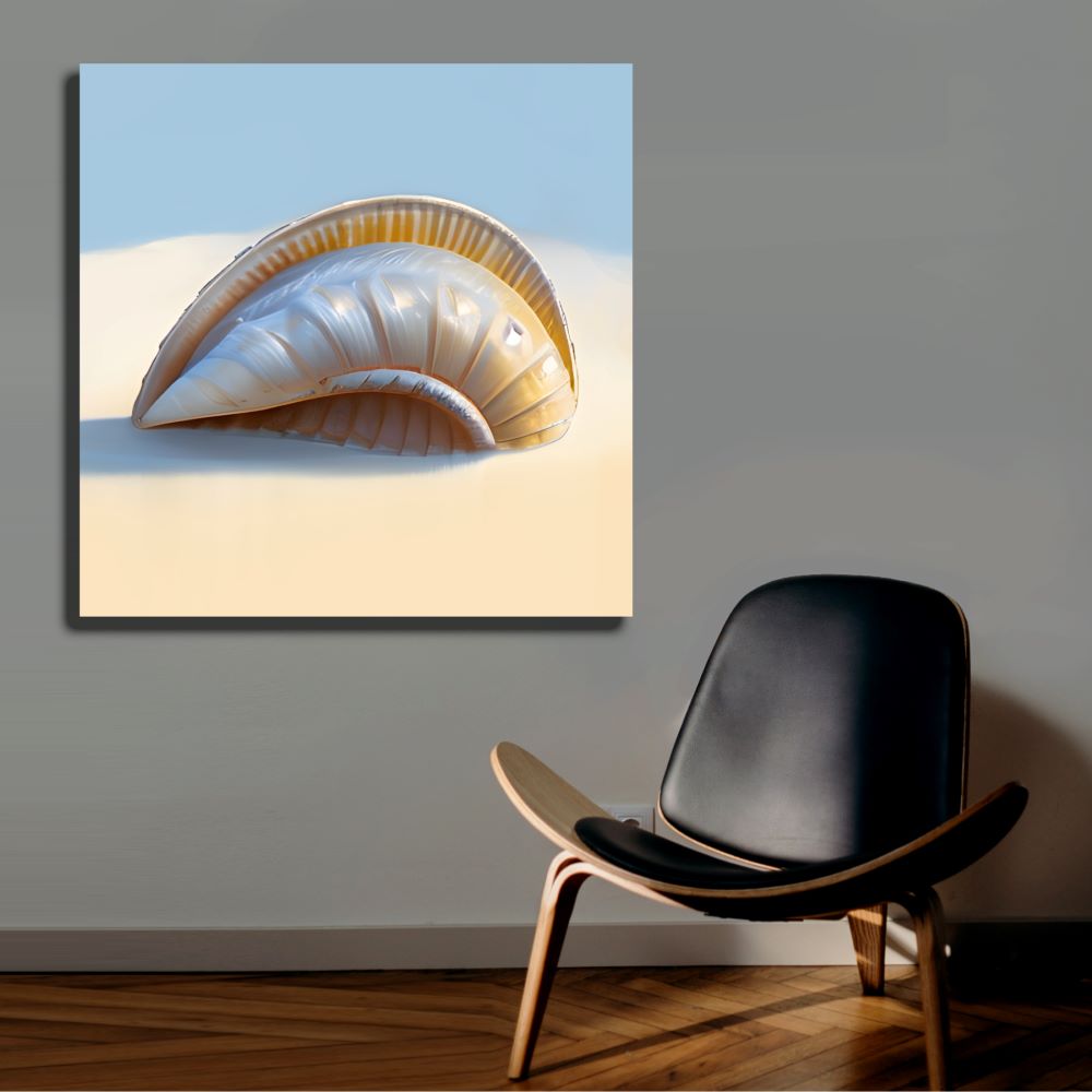 Seashell Wall Art Calm Coastal Decor