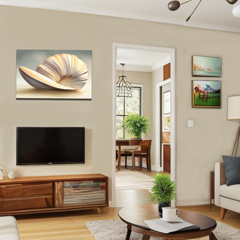 Spiral Shell Ocean Home Decor