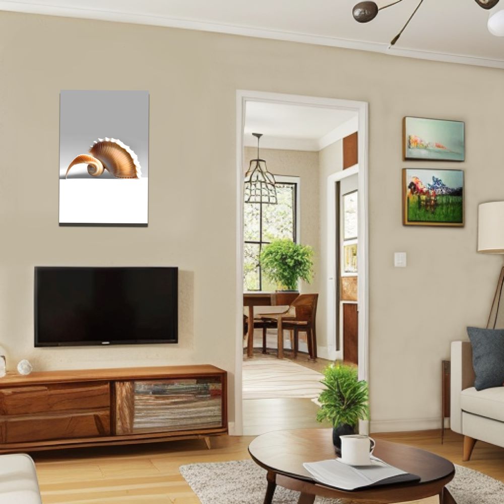 Serene Coastal Seashell Decor