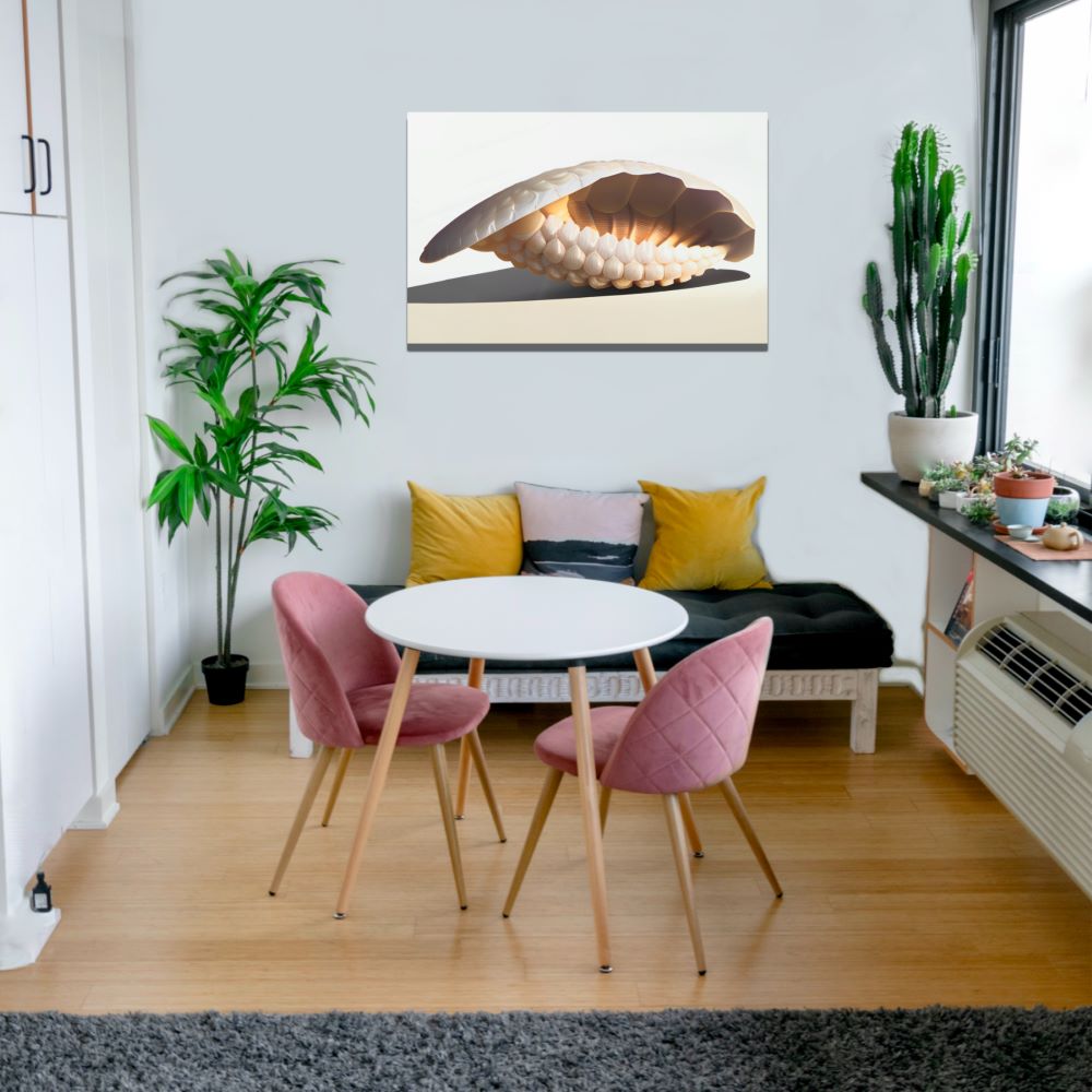 Spiral Seashell Wall Art Home Decor
