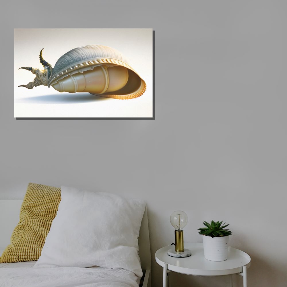 Giant Seashell Wall Art Oceanic Home Decor