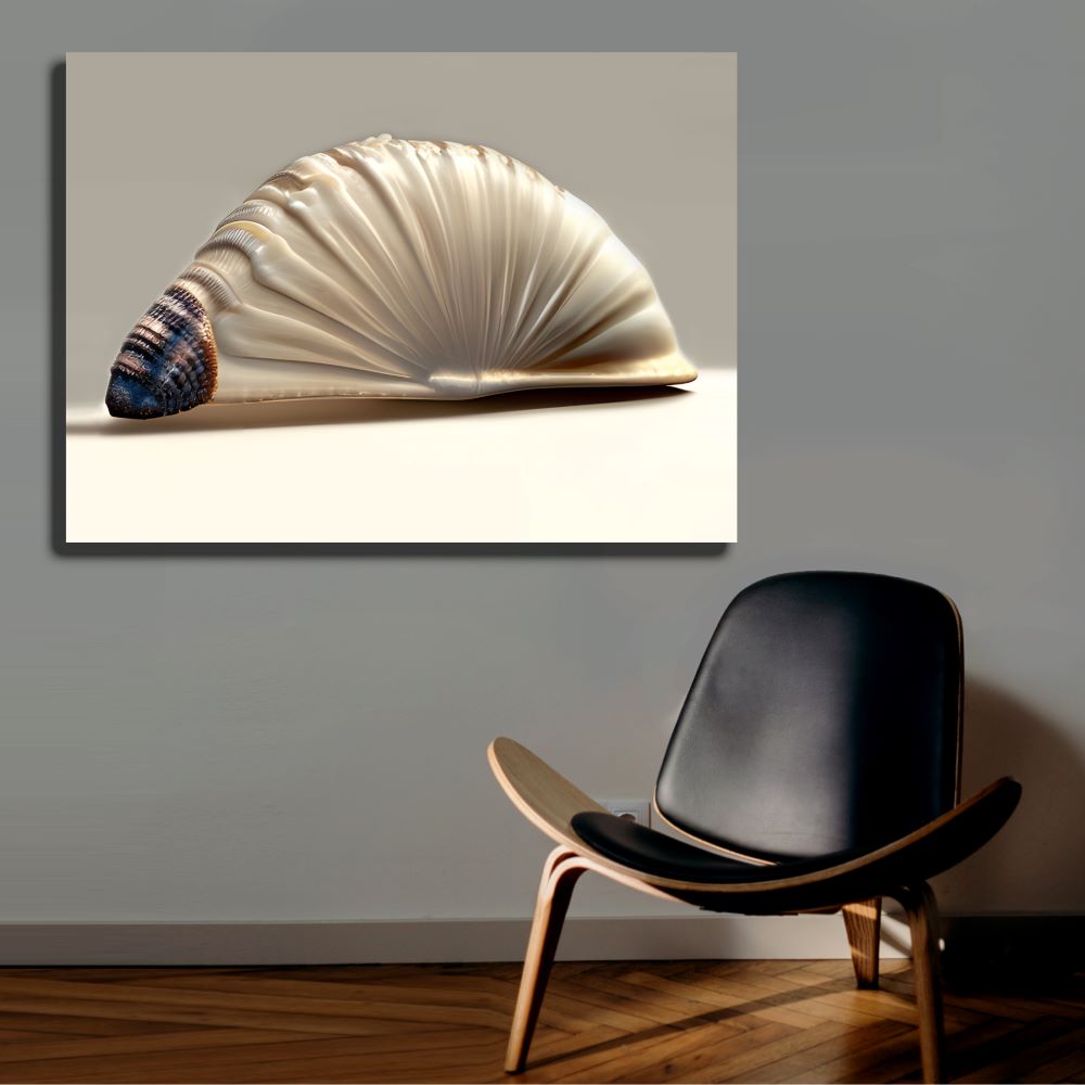 Elegant Nautilus Spiral Wall Art