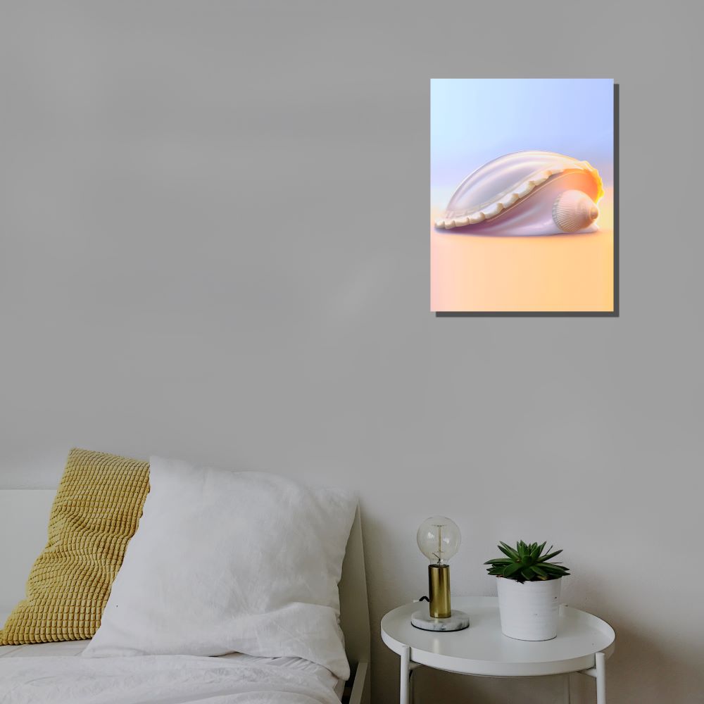 Nautical Shell Wall Hanging Print