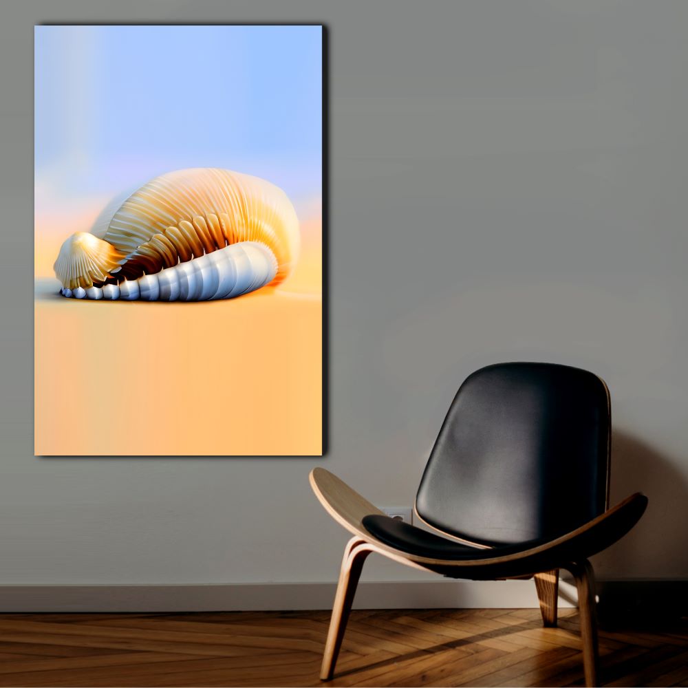 Coastal Calm Seashell Art