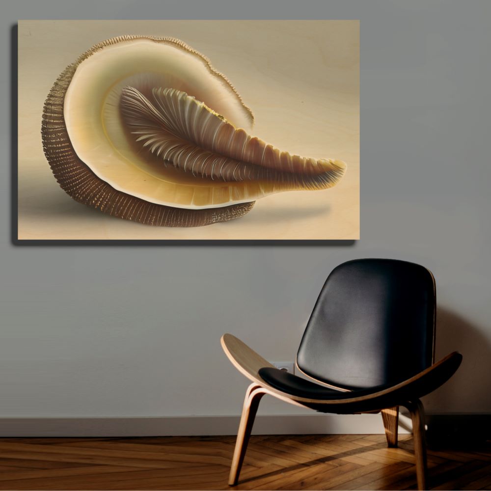 Unique Nature Inspired Wall Art Seashell Print