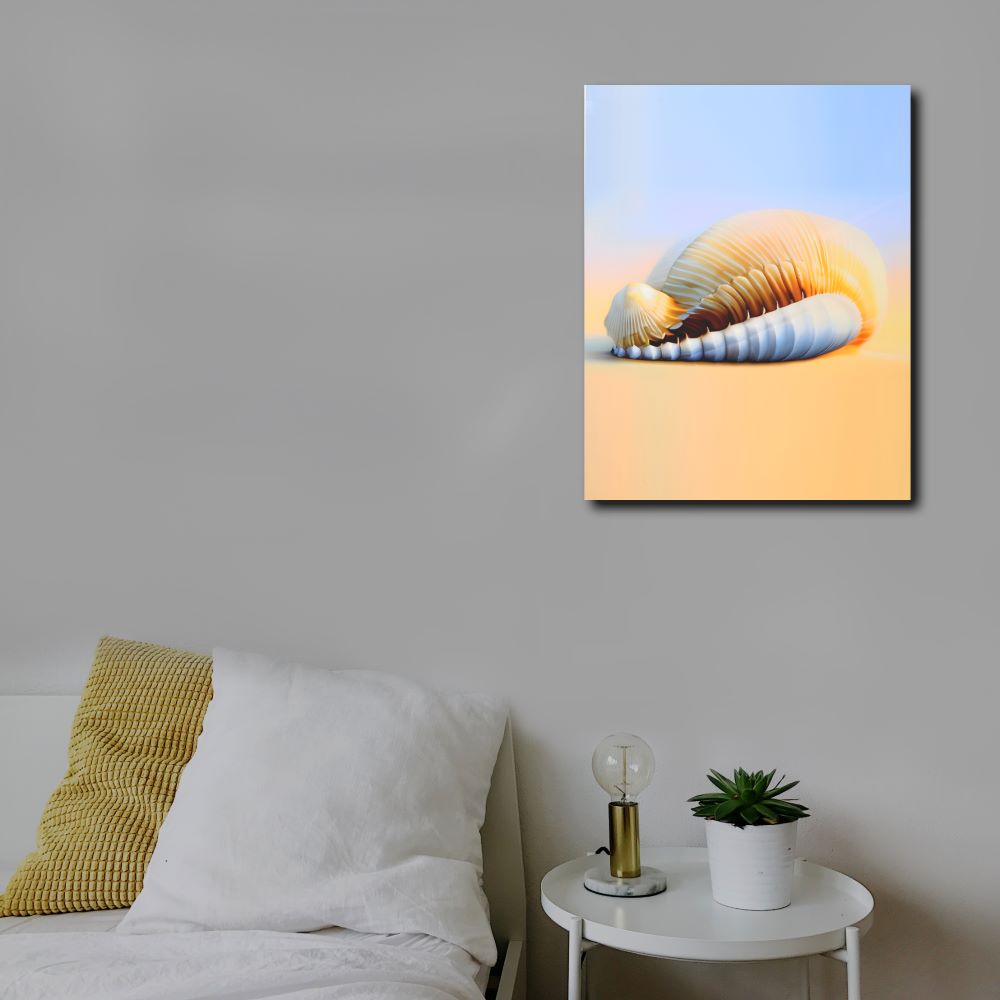 Coastal Calm Seashell Art