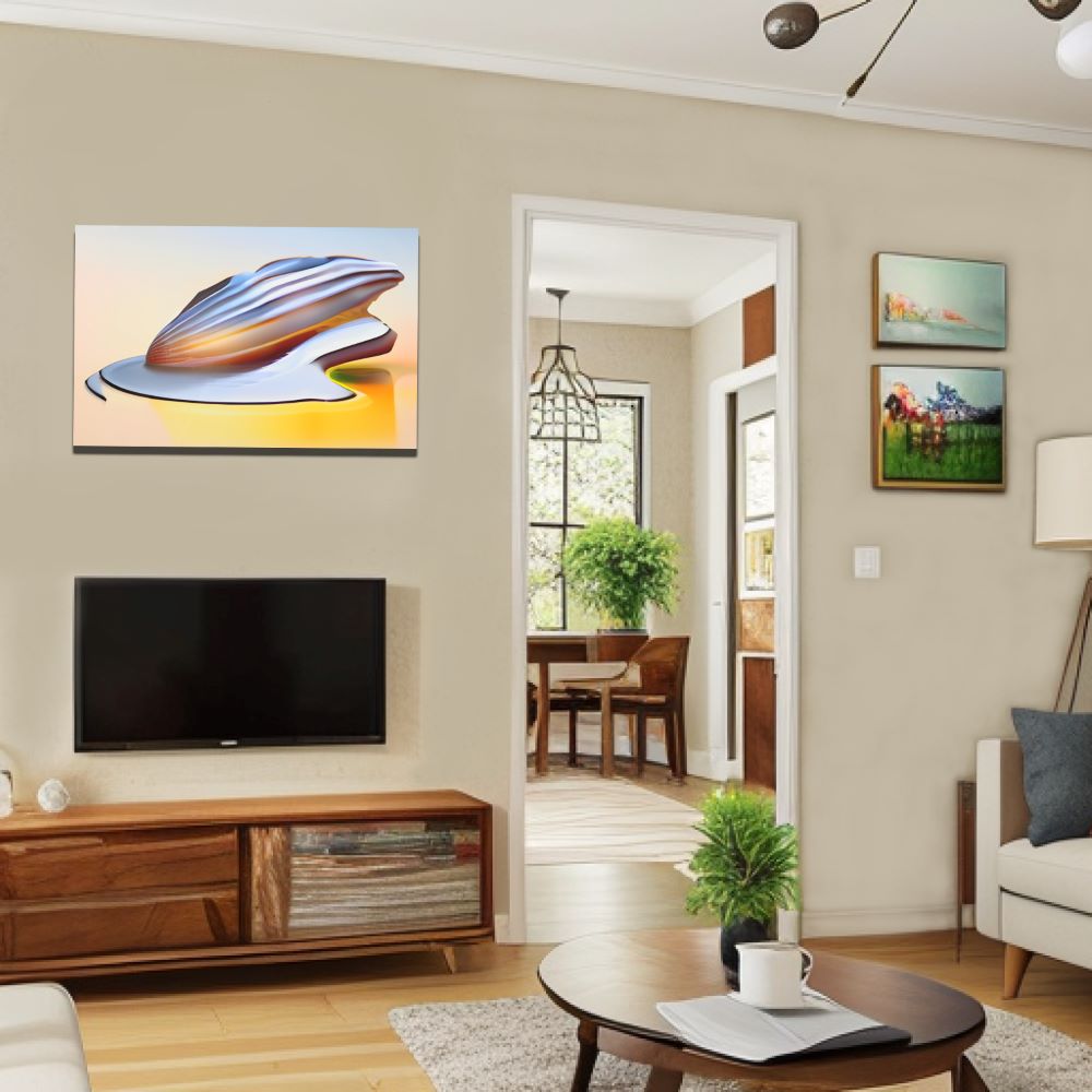 Dreamy Seashell Wall Art Ocean Inspired Decor