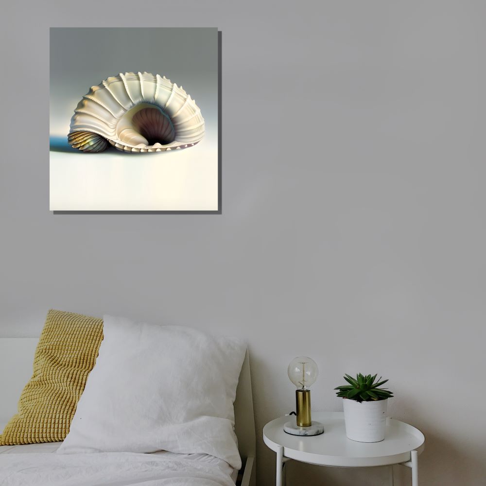 Natural Shell Wall Hanging Canvas Print