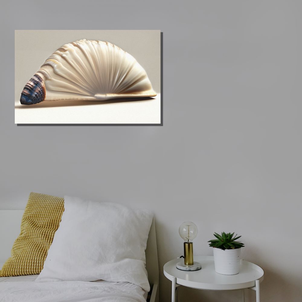 Elegant Nautilus Spiral Wall Art