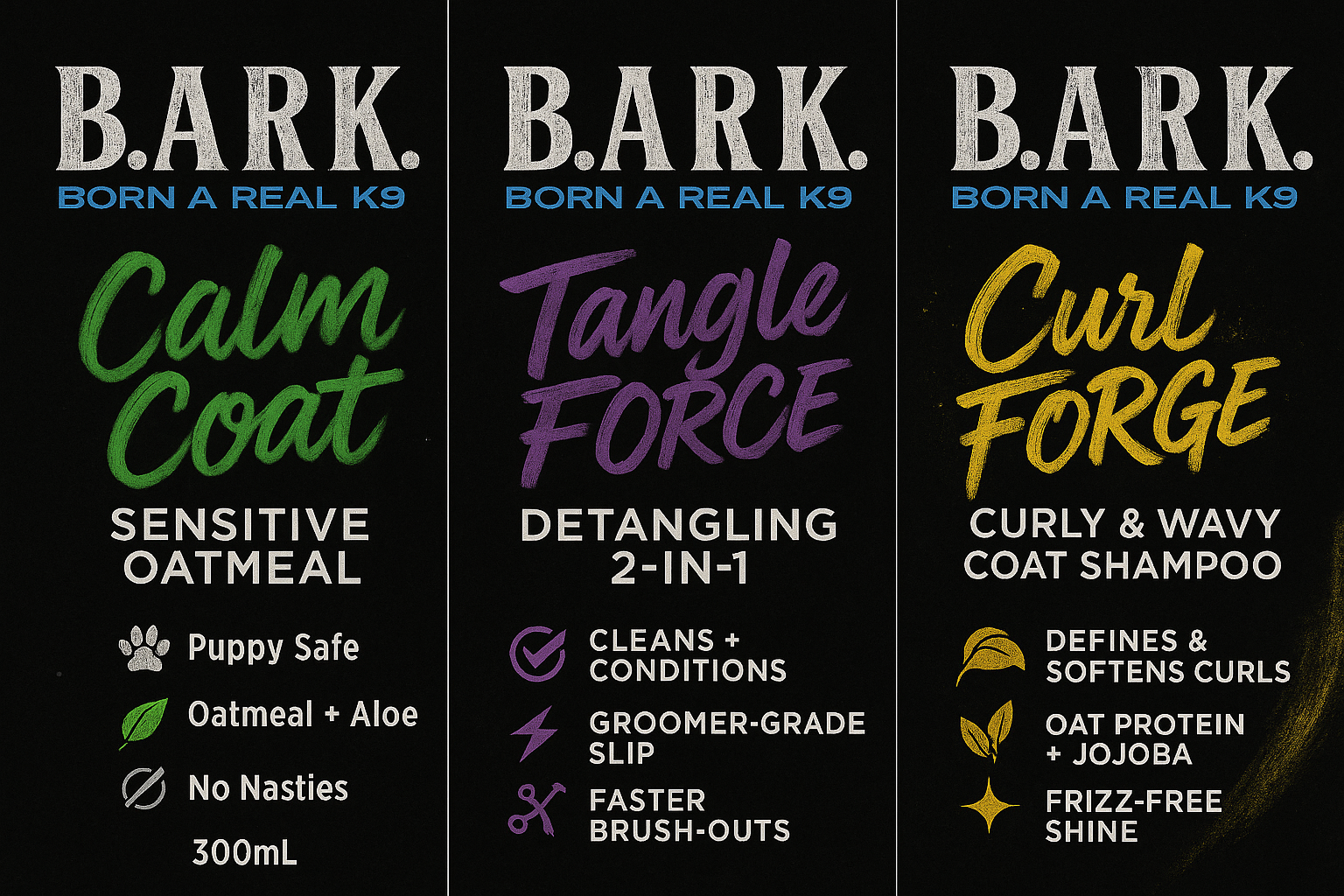 BARK Curl Care — Curl & Detangle Grooming