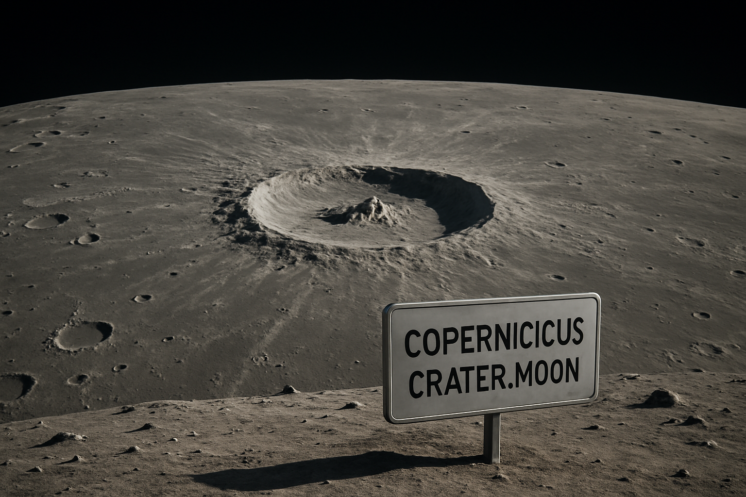 Copernicus Crater Lunar Parcel Listing