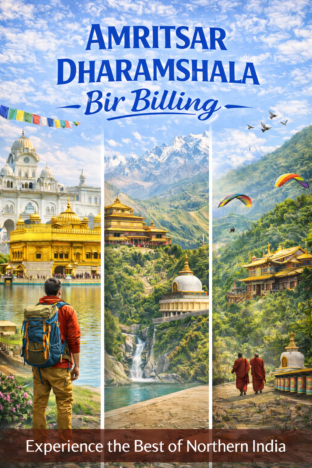 Amritsar, Dharamshala, Bir