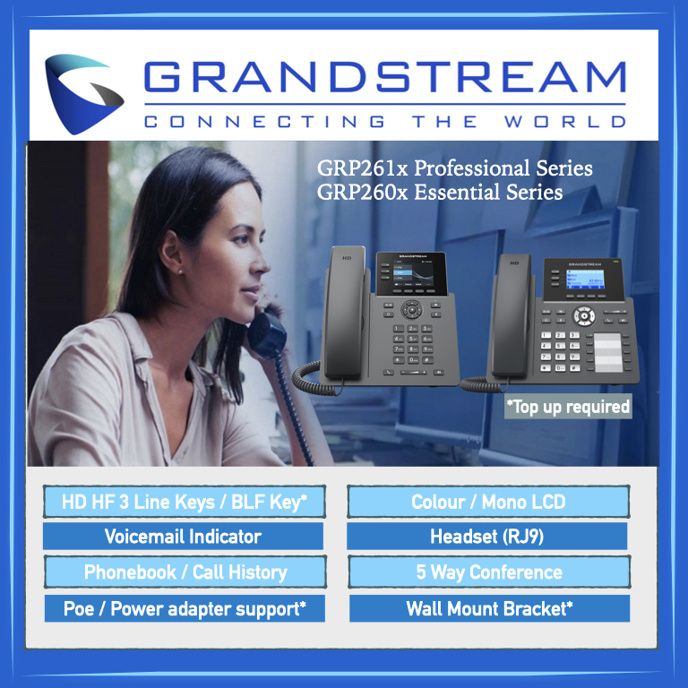 SME IP PBX Phone System (Grandstream IP PBX)