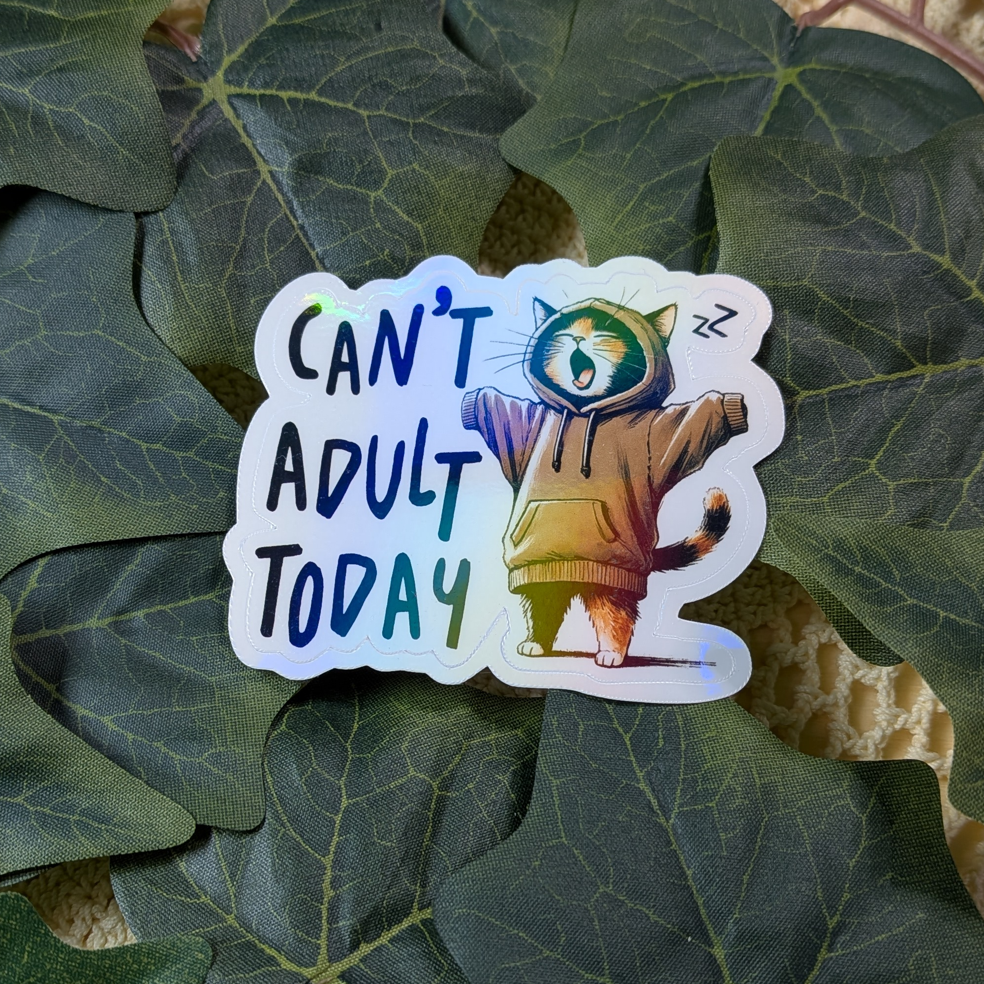 Can't adult today - vinyylitarra