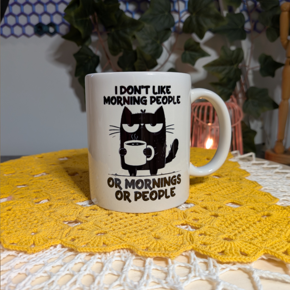 I don't like morning people or mornings or people - muki