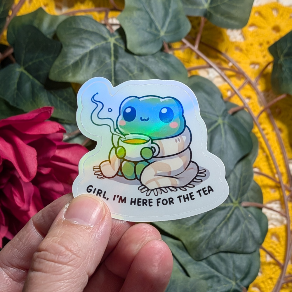 Girl, I'm Here For The Tea -vinyylitarra