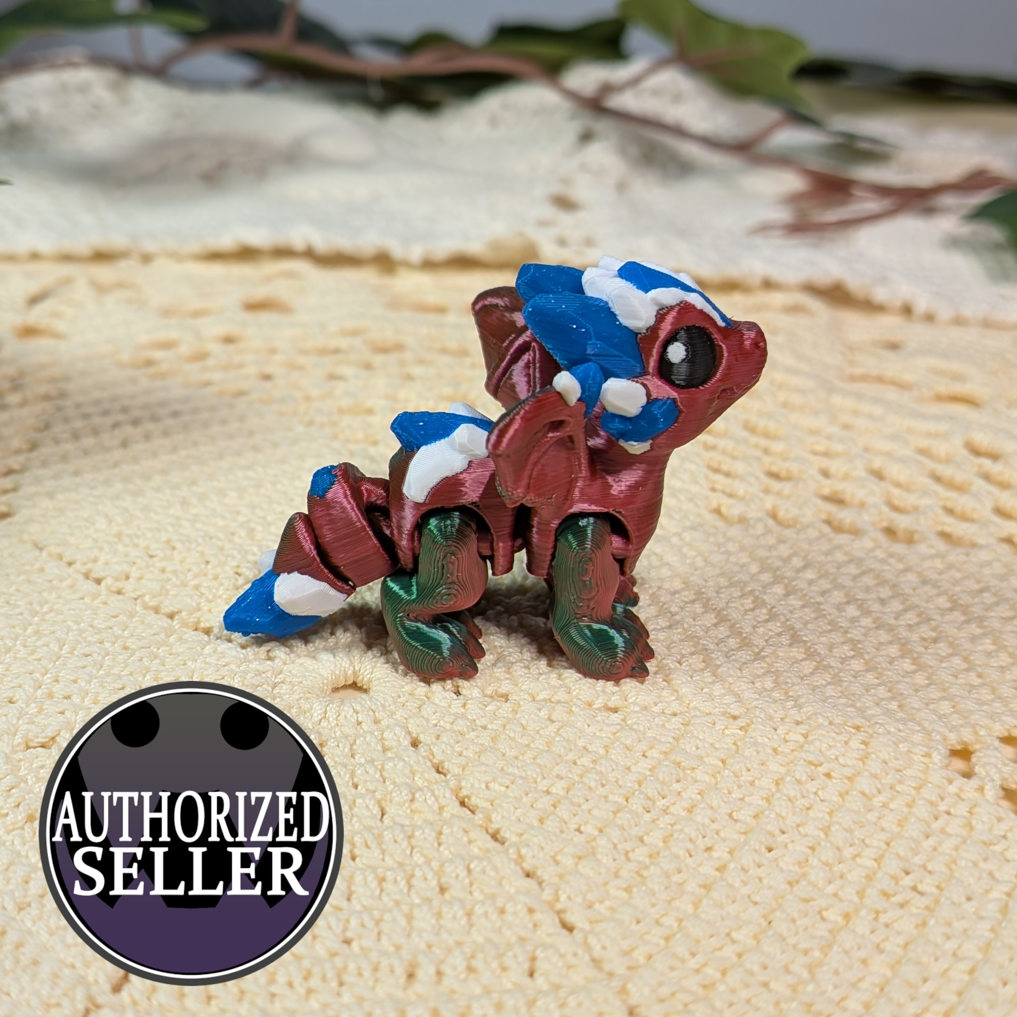 Kristallilohikäärme-figuuri (CW Miniöt -sarja)