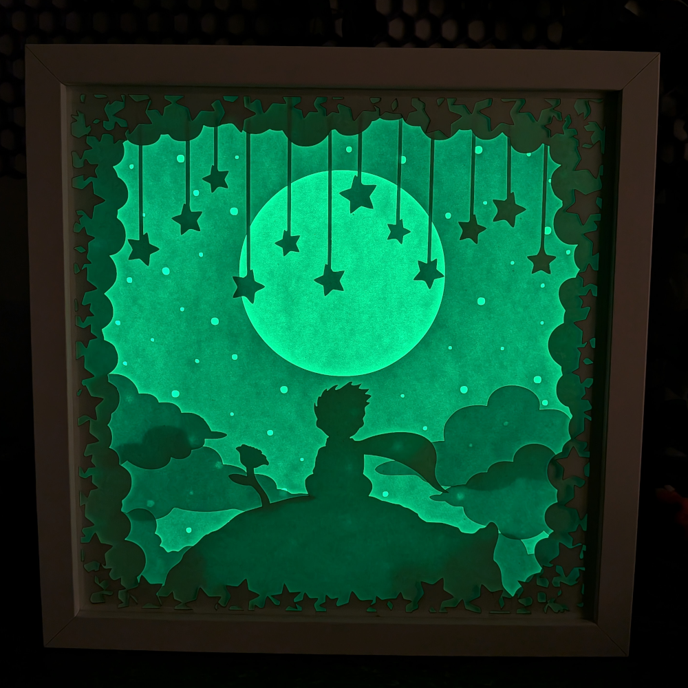 Prinssi-Valotaulu: Rauhoittava Yövalo 