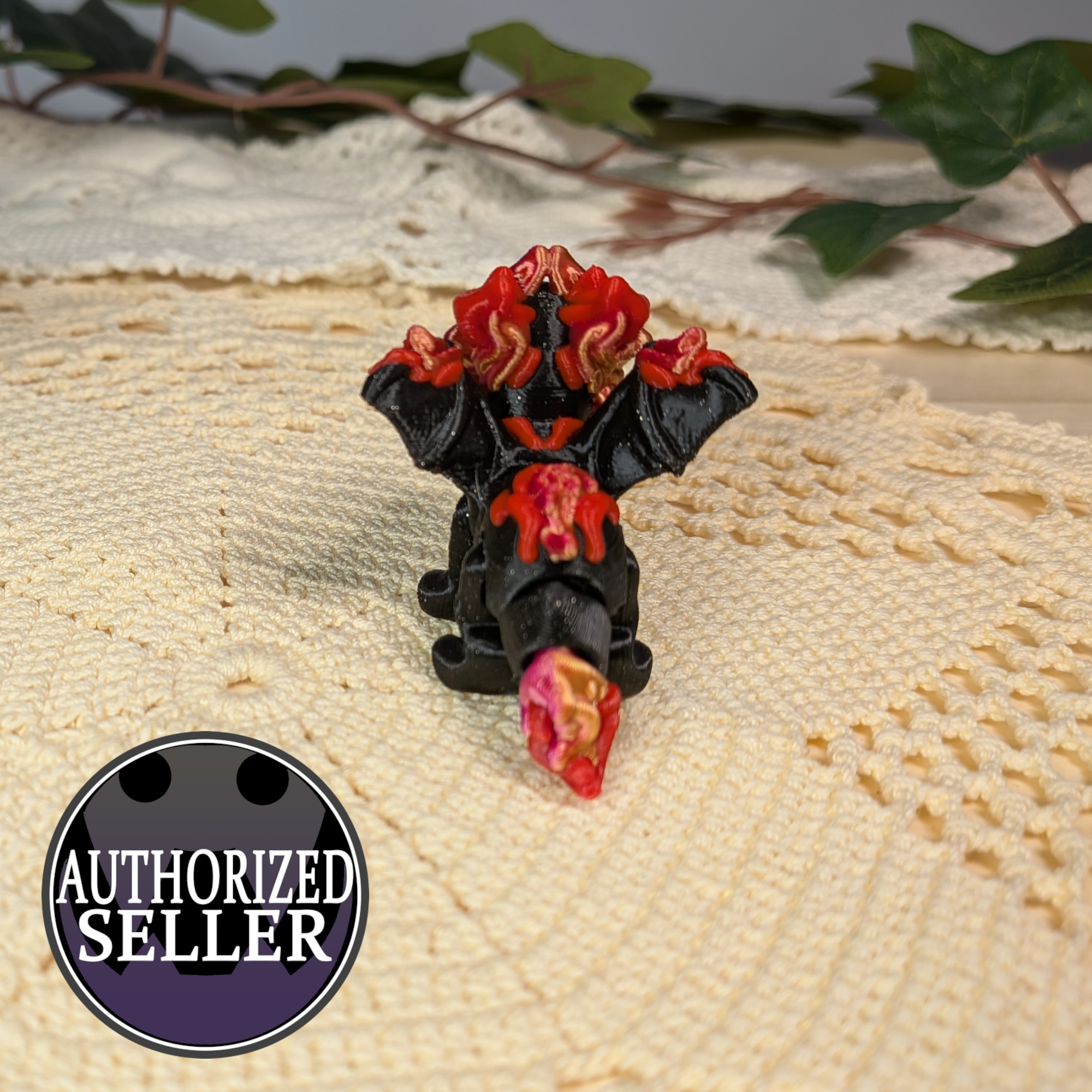 Tulilohikäärme-figuuri (CW Miniöt -sarja)