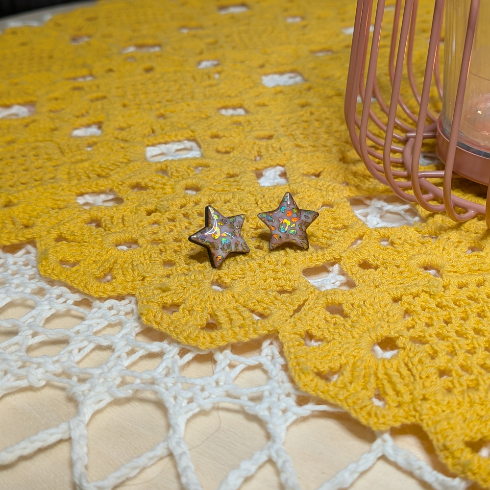 Leopardi nappikorvakorut