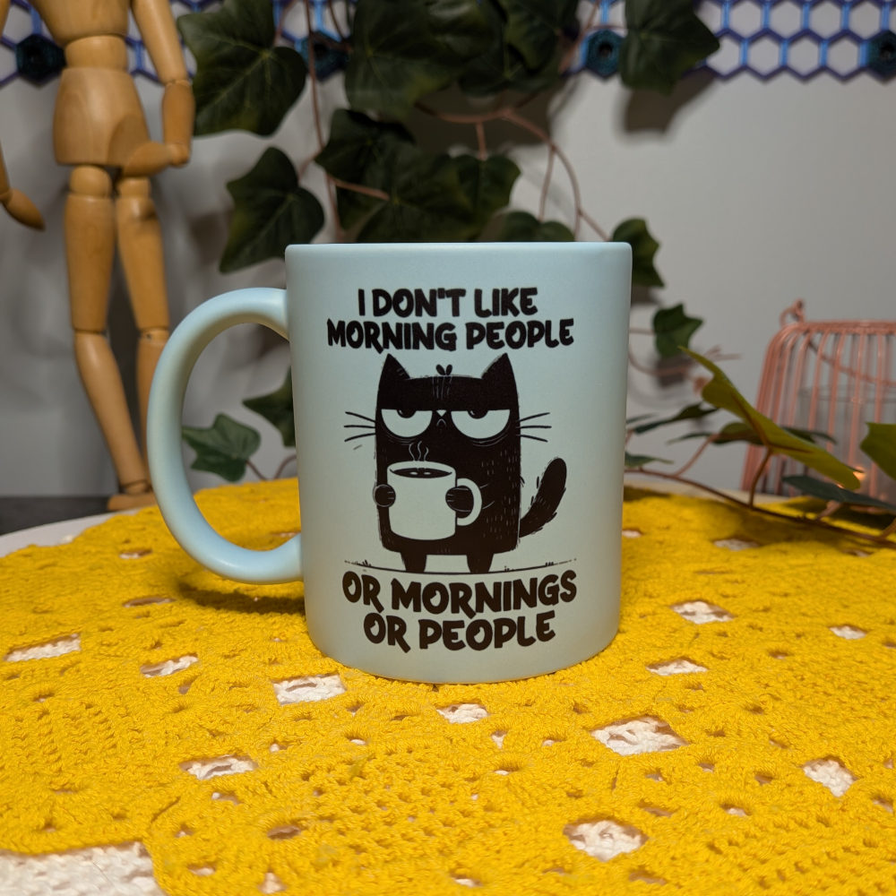 I don't like morning people or mornings or people - muki