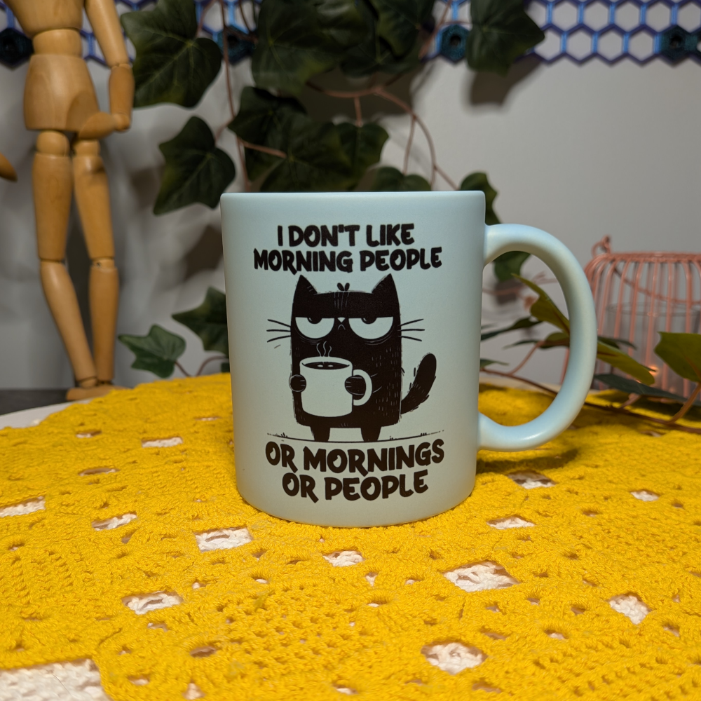 I don't like morning people or mornings or people - muki